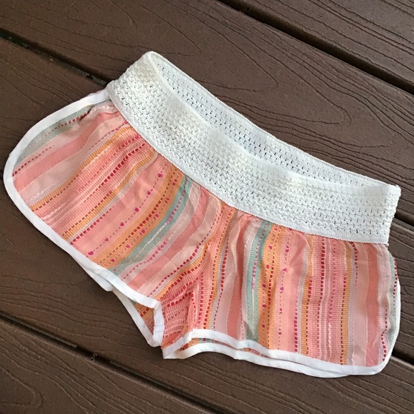 Rip Curl Pants - RIP CURL swim coverup beach shorts S M